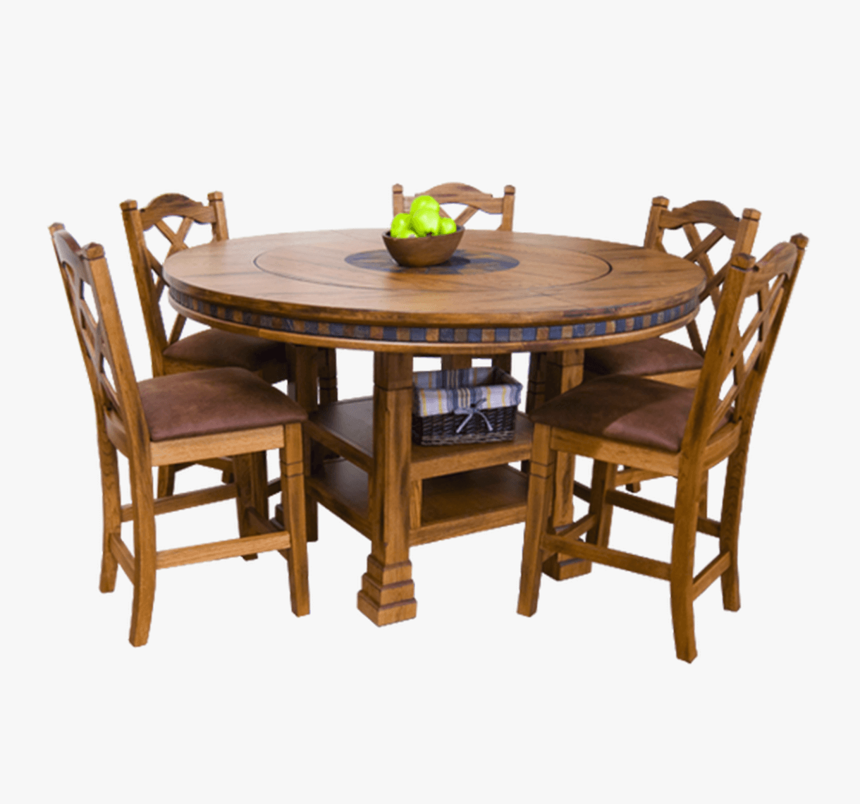 Bench Astor Oak Rectangle Dining Table